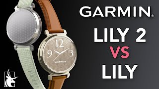 Garmin Lily 2 vs Lily  Exactly what is the Differences in 2 Minutes [upl. by Atikir]