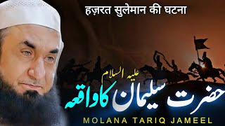 Hazrat Suleman AS Ka Waqia  Bayan By Maulana Tariq Jameel 2024 [upl. by Nivad]