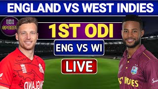 England Vs West Indies 1st ODI Match Live Commentary  ENG Vs WI ODI Series 2023  UH Sports [upl. by Arahs3]