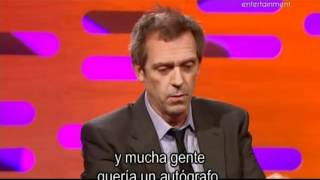 The Graham Norton Show Robert Pattinson Reese Witherspoon amp Hugh Laurie Part5 subtituladompg [upl. by Akemot]