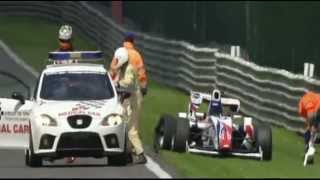 2012 F2 Highlights  Spa R1 [upl. by Repohtsirhc]