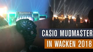 Mit der Casio GShock MUDMASTER in Wacken 2018  GWG1000 1A3ER  Review [upl. by Suoirred983]