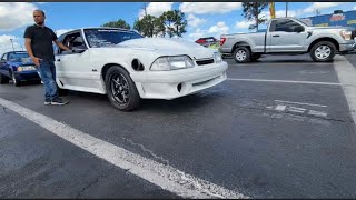 JD Tuning at NMRA Spring Break Shootout working on Spikes Performance Fox Body [upl. by Nea62]