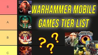 Every Single F2P Warhammer Mobile Game Reviewed [upl. by Johiah]