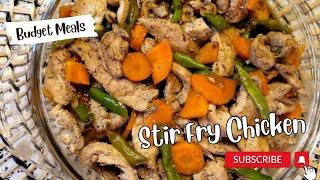 STIR FRY CHICKEN [upl. by Kelsey834]