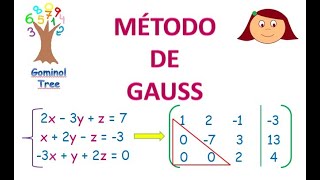 MÉTODO DE GAUSS matrices [upl. by Annoek]