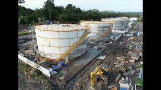 Diesel Terminal Central Kalimantan Indonesia by Lintech [upl. by Hyams]