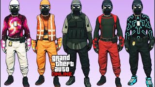 GTA 5 ONLINE  21 COMO OBTER VÃRIOS TRAJES MASCULINOS TRYHARD MODDED PELO MODO CRIADOR [upl. by Iaverne]