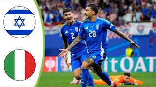 Israel vs Italy  Extended Highlights amp All Goals 2024 HD [upl. by Sheba]