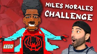 LEGO Miles Morales Build Challenge MOC Amazing Spiderman Masters  Episode 38 [upl. by Mahalia]