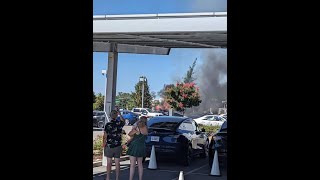 Tesla fire at Rocklin Tesla 6262024 [upl. by Agnot516]