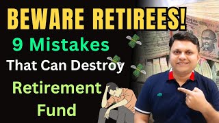 9 Ways To Lose Your Retirement Fund MistakesCyber fraudsRetirement planning Harshwardhan Padole [upl. by Sheeb196]