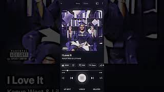 Lil Pump  I Love It ft Kanye West rap music kanyewest ye lilpump iloveit [upl. by Brocklin881]