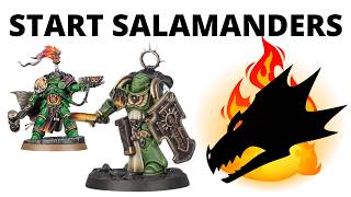 How to Start a Salamanders Army in Warhammer 40K 10th Edition [upl. by Ecital]