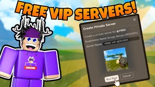 😱OMG 3 FREE VIP SERVERS FOR YOU GUYS BOOGA BOOGA REBORN [upl. by Acsehcnarf]