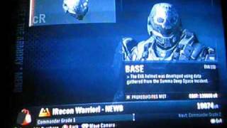 Halo Reach Commander Armor Unlocks [upl. by Moorefield]