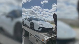 Attempted Lamborghini smuggling foiled [upl. by Mimi]