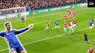 Eden Hazard’s top 5 dribbling techniques  The blueprint to dribble like Eden Hazard [upl. by Adnoluy147]