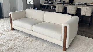 HOW TO UPHOLSTER A SOFA  DIY  ALO Upholstery [upl. by Doak]