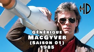 Générique de MacGyver Saison 01  1985  HD [upl. by Nerrat408]