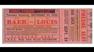 AI Joe Louis Narrates Max Baer Fight [upl. by Nittirb]