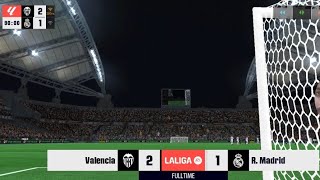 MATCHDAY 4  VALENCIA Fc Vs RMADRID Fc In LA LIGA 2024  02  01  highlights [upl. by Elysha]