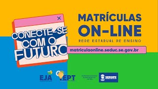 Tutorial da Matrícula Online  Criar cadastro [upl. by January665]