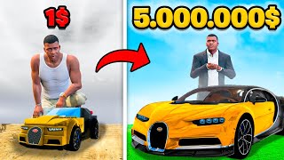 COCHE LEGO 1 vs 5000000 en GTA 5 [upl. by Yerga]