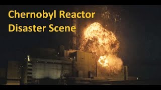 Chernobyl Reactor Explosion Scene [upl. by Yarw]