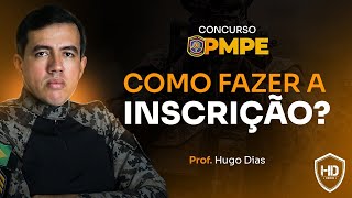 COMO FAZER A INSCRIÇÃO NO CONCURSO DA PMPE [upl. by Arehsat]