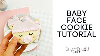 Baby Shower Cookie Decorating Tutorial [upl. by Dnumyar]