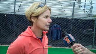 Head Coach Ange Bradley Comments on Win over Providence  Syracuse Field Hockey [upl. by Akcimehs874]