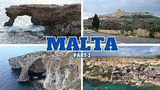 Exploring Malta Part 2 – From Popeye Village to the Narrow Streets of Mdina [upl. by Ynnub]