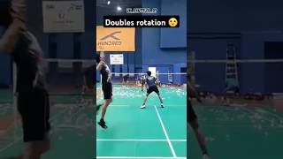 How to do cross rotation practice drill 💯 badminton trickshots shorts viralvideo bwf sports [upl. by Narton]