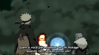 Minato Naruto Sasuke e Tobirama vs Obito Rikuddou  NARUTO SHIPPUDEN ep 372 até 380 [upl. by Nytsud]