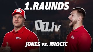 UFC 309  JONES vs MIOCIC  Podkāsts 1RAUNDS [upl. by Nimajneb]