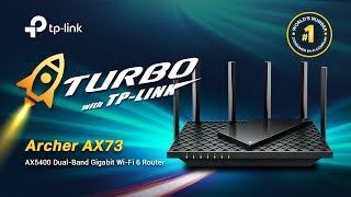 How Fast is TPLink Archer AX73 WiFi 6 AX5400 Router [upl. by Elephus]