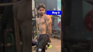 Hard work day 5gym youtubeshorts shorts minivlog motivation hardwork ytshorts vlog [upl. by Sumetra]