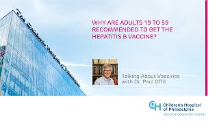 Why Are Adults 19 to 59 Recommended to Get the Hepatitis B Vaccine [upl. by Tuorah]