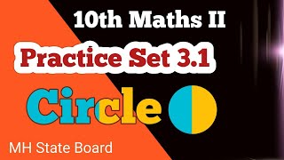 Class 10 Maths Geometry Practice Set 31  Class 10 Maths Circle Practice Set 31 [upl. by Ahsiuqat]