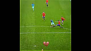 Messi dribbling player😂 messi barcelona dribbling edits meme football funny shorts [upl. by Tyika]