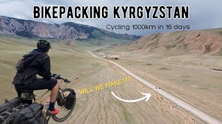 Bikepacking Kyrgyzstan  Cycling 1000km in 16 days on the Tian Shan Traverse [upl. by Peery]