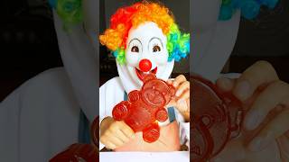 Clowns SECRET GUMMY TOOTHPASTE EXPERIMENT 🧪😱👻shorts funny comedy ytshorts tiktok viral [upl. by Ddene598]