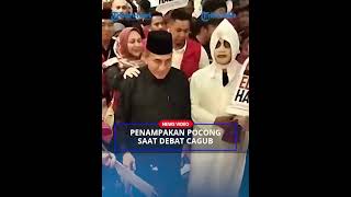 PENAMPAKAN Pocong di Debat Bobby VS Edy Rahmayadi [upl. by Htenywg131]