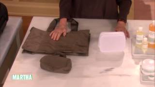 How to Pack a Suitcase⎢Martha Stewart [upl. by Ummersen136]