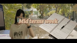 Midterms week  A realistic productive week of a science foundations student [upl. by Oiramel497]