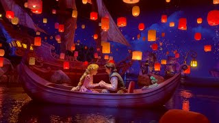 Repunzels Lantern Festival  Queue amp Ride POV  Tokyo DisneySea [upl. by Ahsitruc]