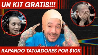 🔥 RAPANDO gente por un Kit de tatuaje en la Mexico Tattoo Convention 2023 [upl. by Krischer]