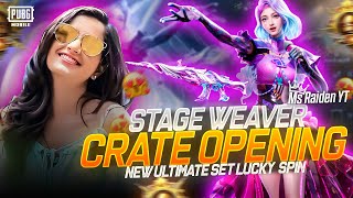 😱 NEW ULTIMATE SET AND SCARL CRATE OPENING  15000 UC UC  LUCK 🤞 pubgmobile pubg crateopening [upl. by Dlanger]