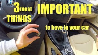 3 most Important things you must have in your car  BMW e90 [upl. by Atener]